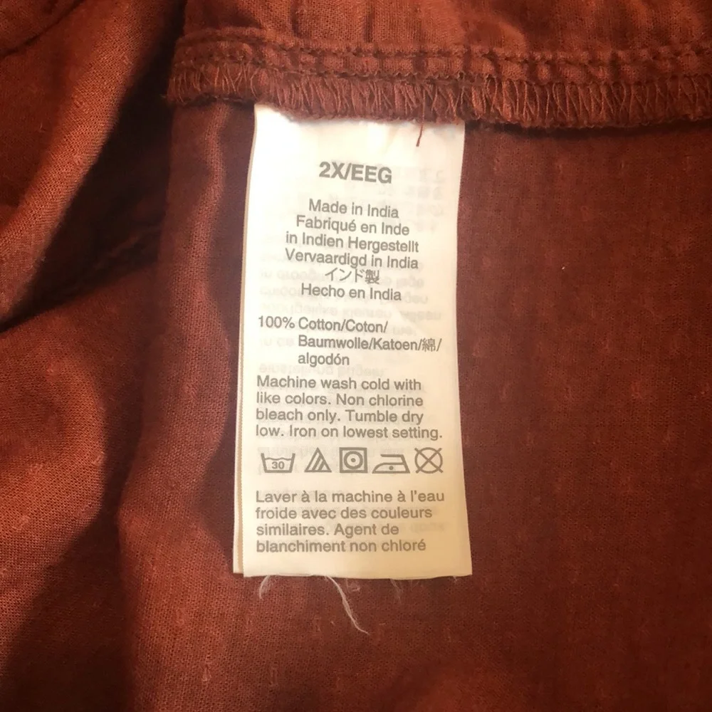 🎉HP 🛍🎊 J Crew Ruffle-trim V-neck Popover Clip Dot - Picture 5 of 7